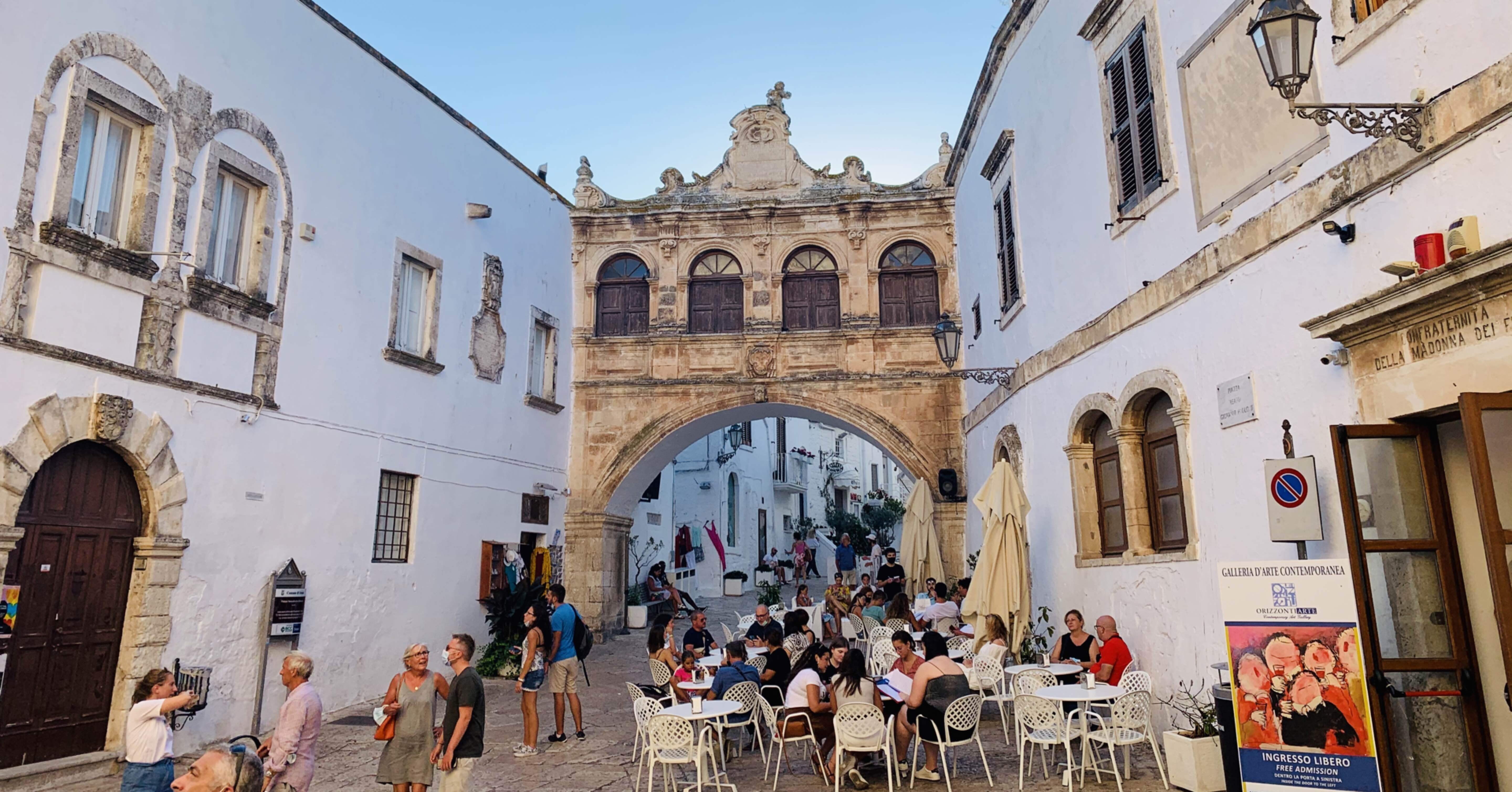 イタリア 要塞都市 白い迷宮 オストゥーニ f8号 油絵 絵画 イタリア🇮🇹プーリア/サレント 白い街Ostuni(オストゥーニ)その1