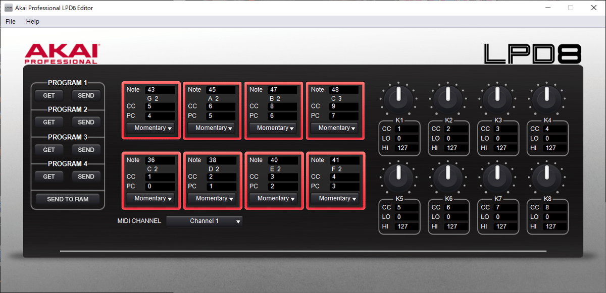 製品レビュー】AKAI PROFESSIONAL LPD8（MIDIコントローラー