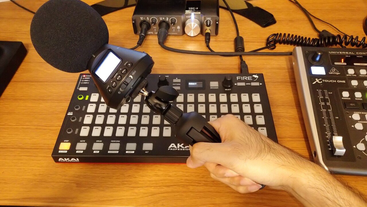 ZOOM『TPS-5』デスクトップスタンドの活用法｜OGAWA SOUND（効果音専門