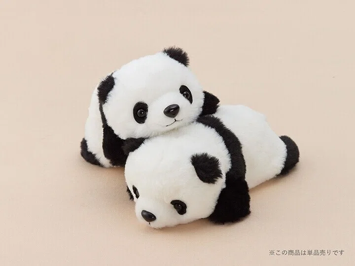 上野動物園パンダぬいぐるみ赤ちゃんパンダぬいぐるみ 双子の赤ちゃんパンダ誕生記念 上野案内所「新作パンダグッズ」続々