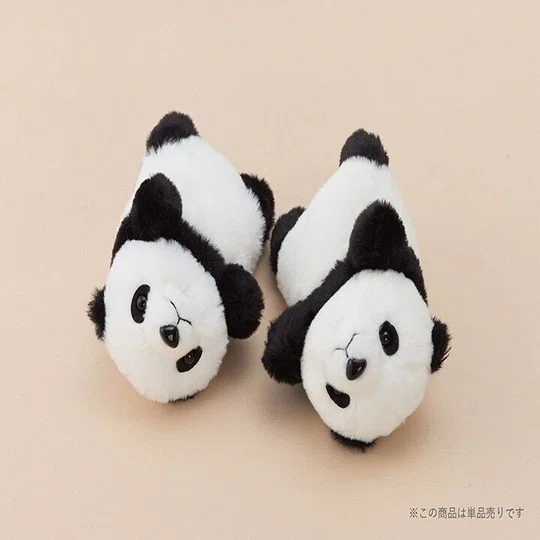 上野動物園パンダぬいぐるみ赤ちゃんパンダぬいぐるみ 双子の赤ちゃんパンダ誕生記念 上野案内所「新作パンダグッズ」続々