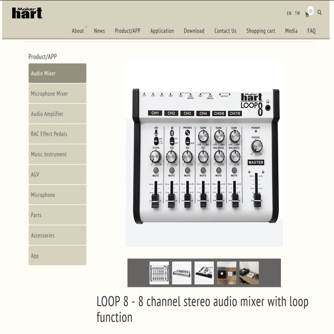 【美品】LOOP 8 アナログミキサー 買って良かったモノ Maker hart LOOP8｜またはち組長