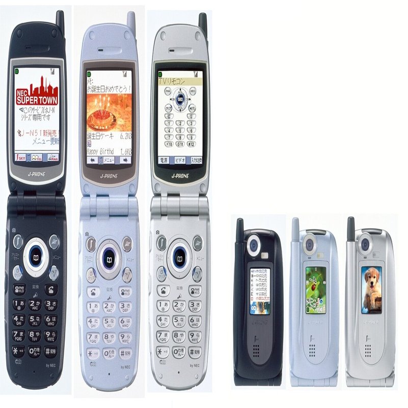 メインで使った携帯電話の遍歴｜迎 悟