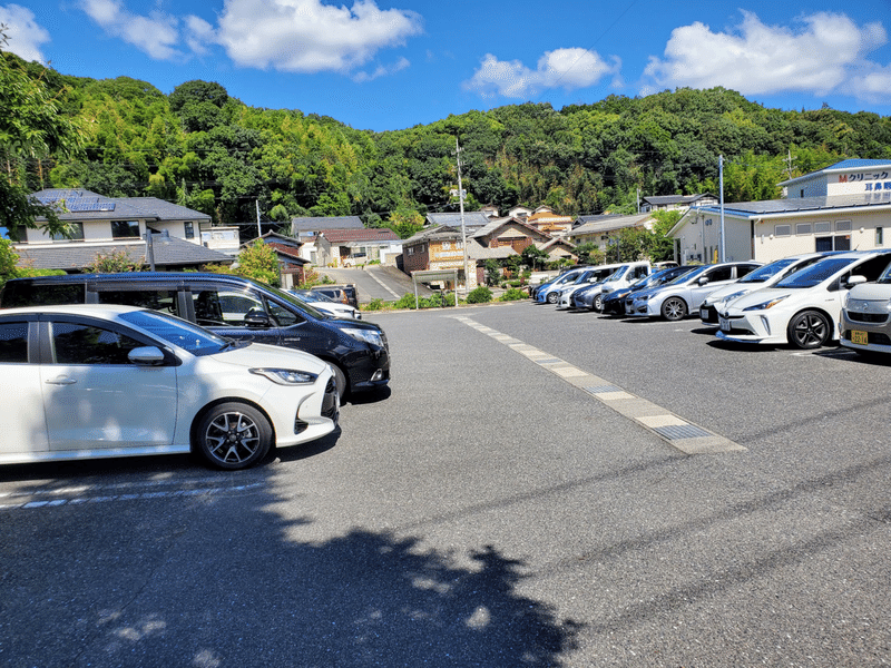 木々珈琲舎　外観　駐車場