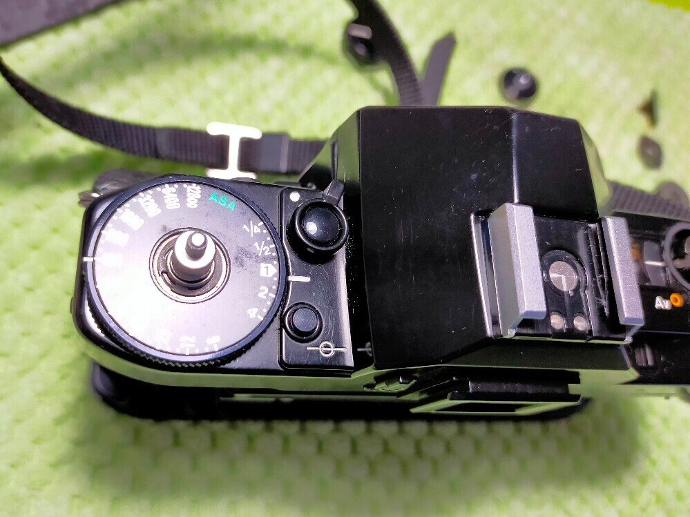 Canon A-1の分解|フィルムカメラ修理のアクアカメラ Canon A-1の分解|フィルムカメラ修理のアクアカメラ