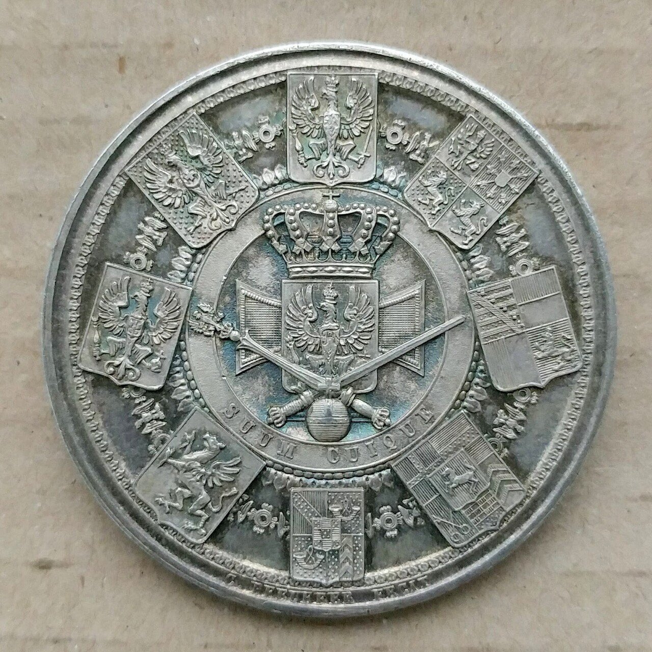 Ｗ帝政ドイツ軍/ザクセン王国＊フリードリッヒアウグストメダル（実物） フリードリヒ・アウグスト1世 (ザクセン王) - Wikipedia