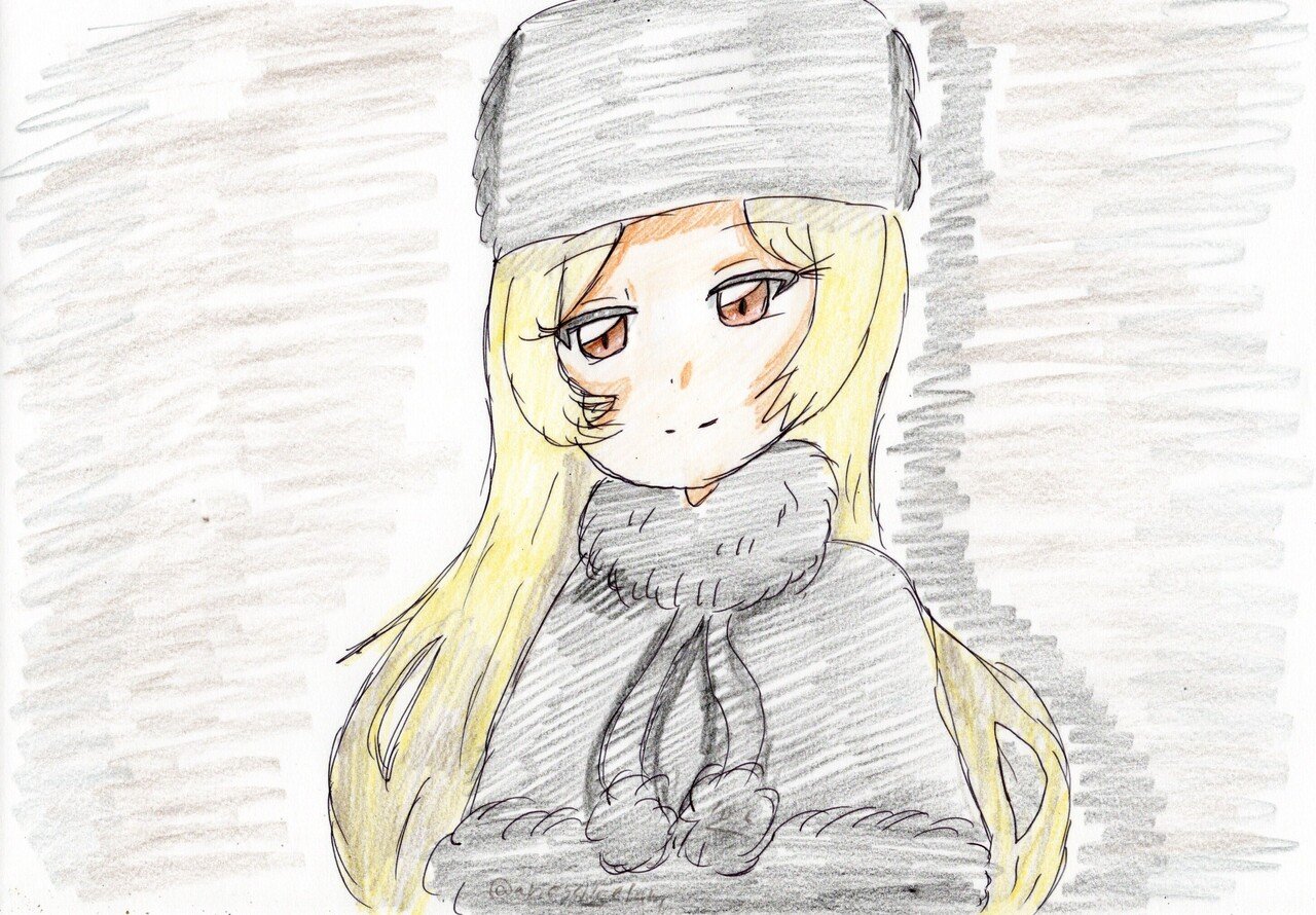 今日のイラスト 21 10 06 雪風 Note