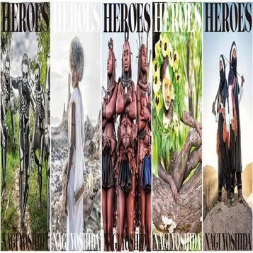 ヨシダナギベスト作品集『HEROES』発売。紀伊國屋新宿本店では「限定 