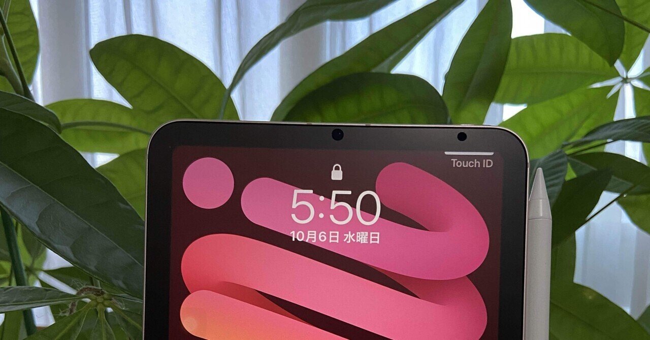 iPad mini6のおともはスタイラスペンに決定！｜Mitchi-san