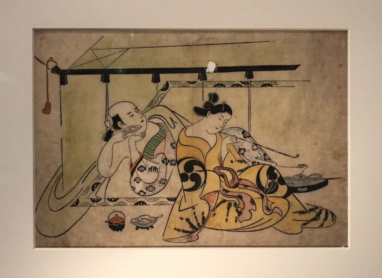 発見された「肉筆扇面画