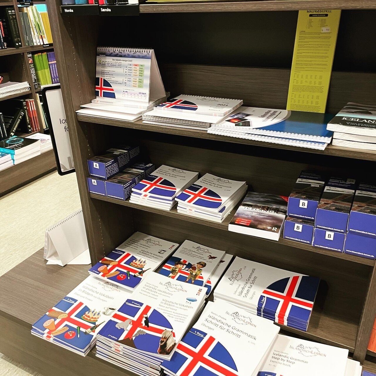 10人に１人が本を出版する国 アイスランド本屋でモチベーションを買う 北欧ジャーナリストあぶみあさき 外国語の楽しい勉強法 Enjoy Nordic Languages Note