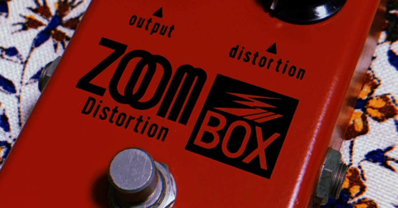 Guyatone PS-102 ZOOM BOXについて｜ハギ