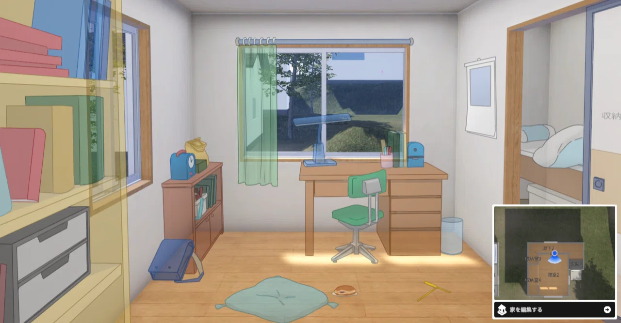 名作アニメの家をarchiroidでつくってみた 『サザエさん』『ドラえもん 