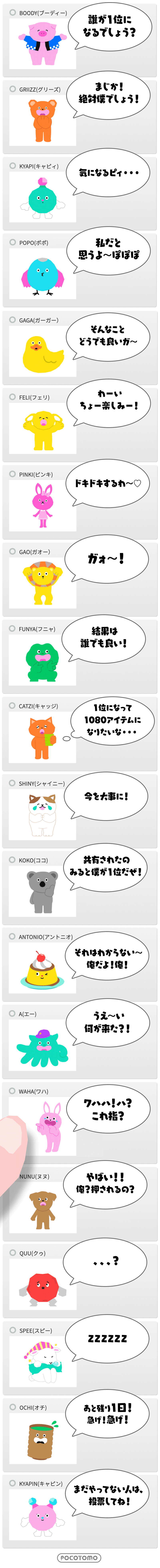 総選挙漫画のみ