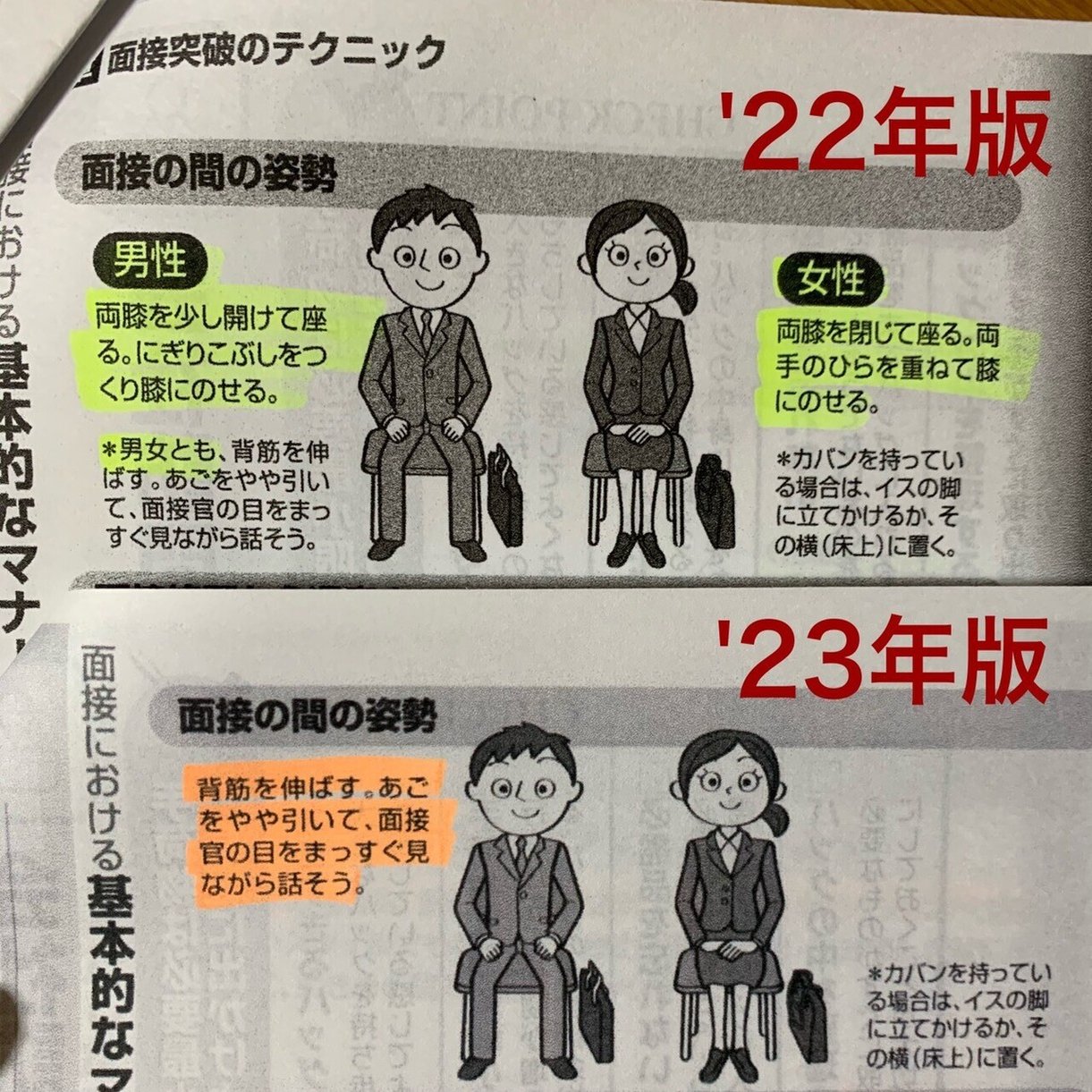 成美堂出版発行の書籍の内容で一部改訂されている箇所が見つかりました 就活セクシズム By Sss Smash Shukatsu Sexism Note