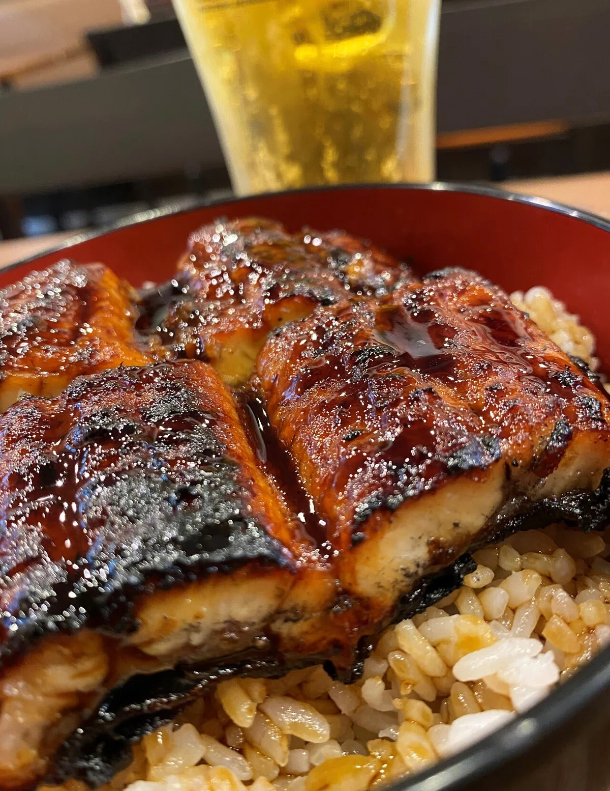うな丼　接写②