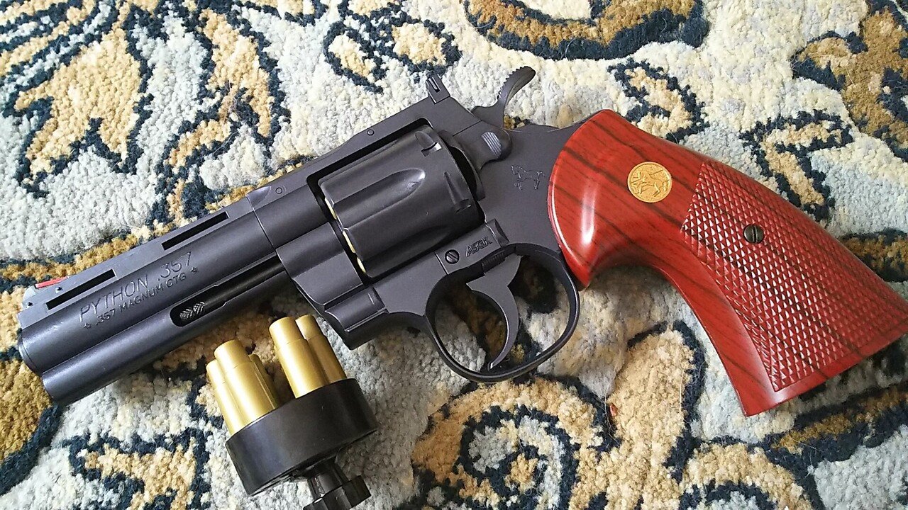 クラウン コルトパイソン 6インチ ガス＋リアルカート4インチ化