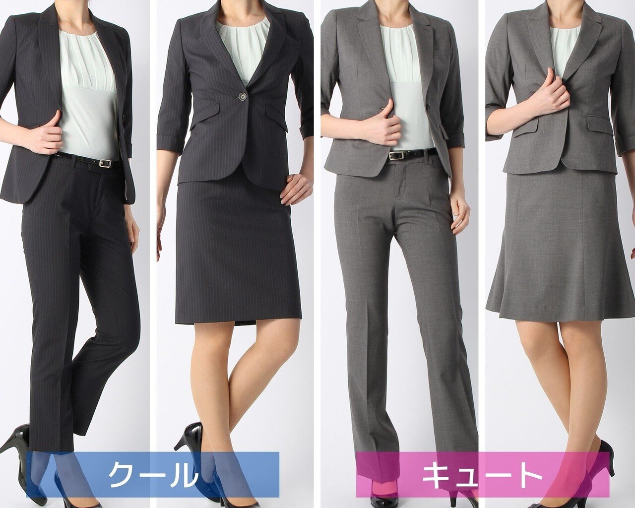 洋服の青山 n-line Precious （エヌライン）スーツセットアップ-