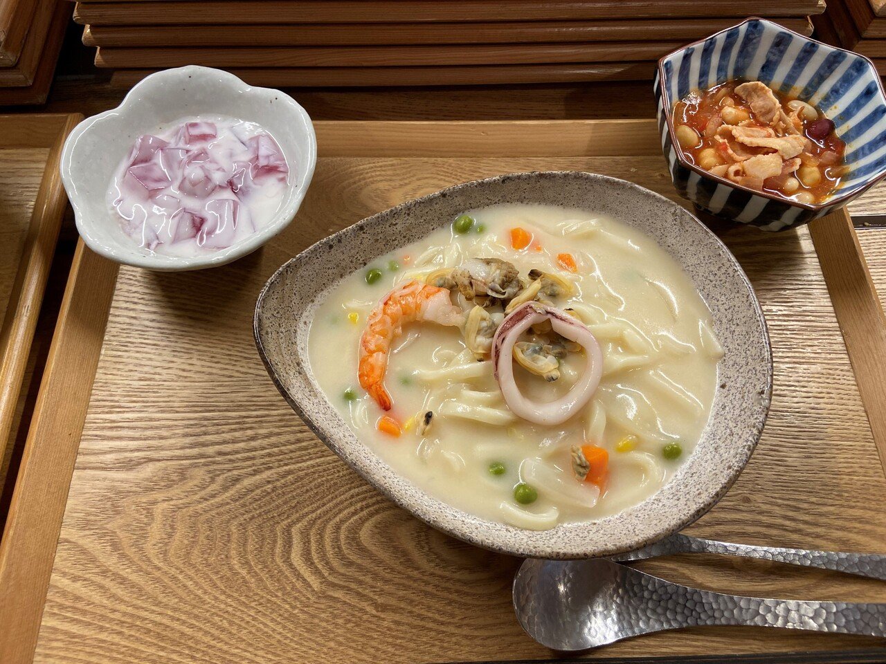 シチューうどん 銀木犀 浦安 Note シチューうどん 銀木犀 浦安 Note