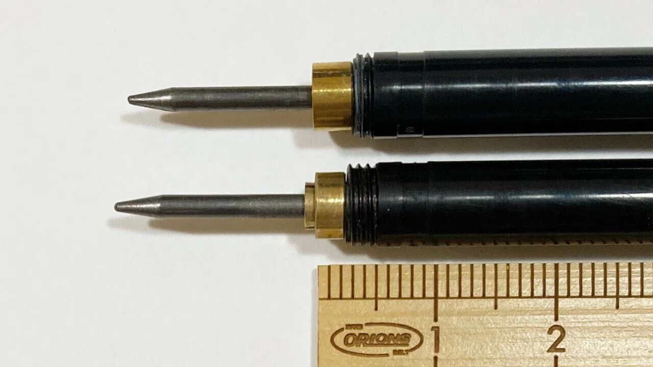ぺんてる「スマッシュ」を改造して芯の太さを変えてみる（4） 2.0mm芯