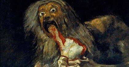 意味がわかると面白い絵画①『我が子を食らうサトゥルヌス』｜ノーシュン
