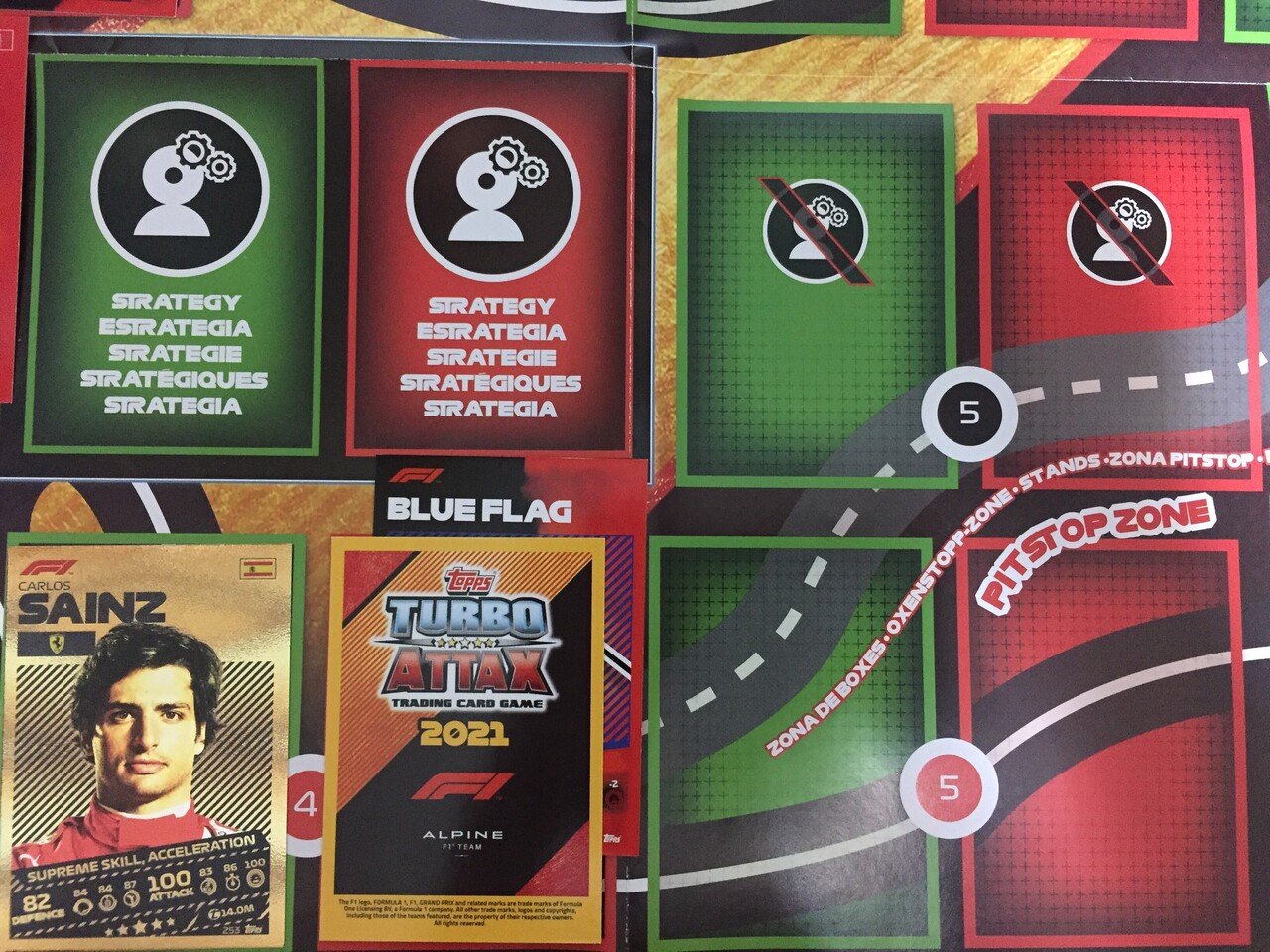 F1公式トレカ『Topps TURBO ATTAX 2021』レビュー～遊び方とか