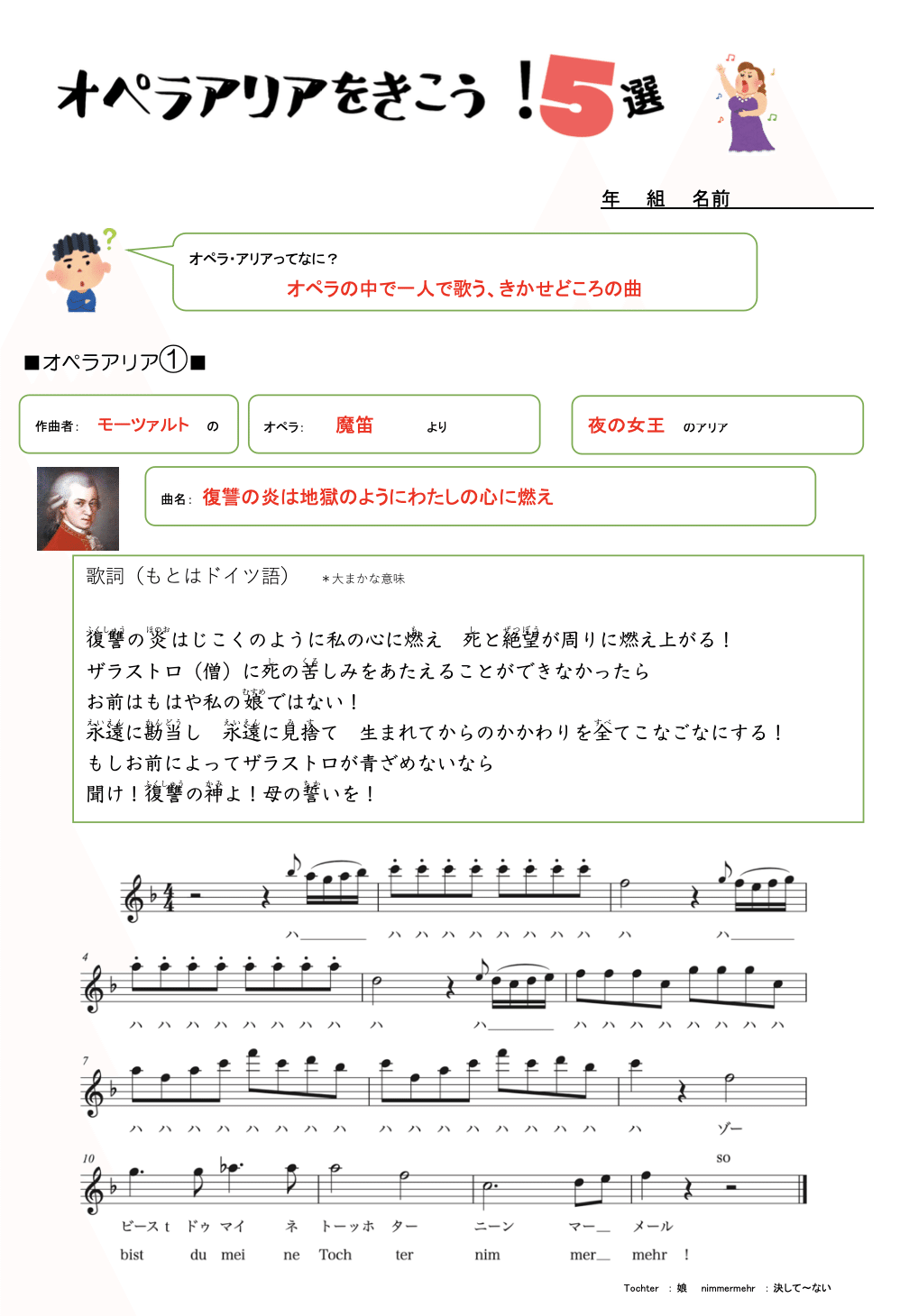 オペラ授業の導入に 有名なオペラアリア5選 授業スライド ワークシート 楽譜付き コギト 音楽教員のための超使える教材製造所 Note オペラ授業の導入に 有名なオペラアリア5選 授業スライド ワークシート 楽譜付き コギト 音楽教員のための超使える教材製造所 Note