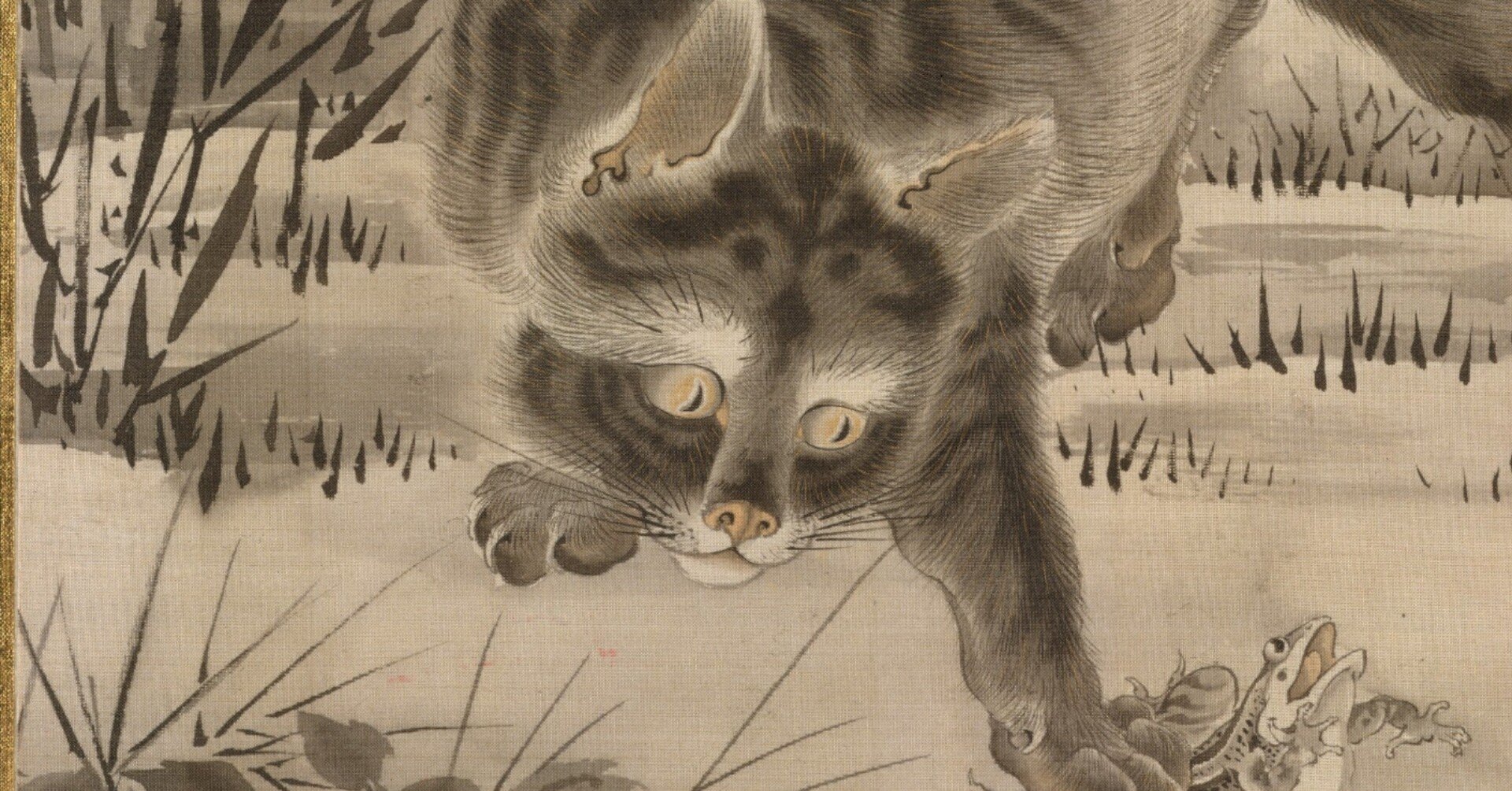 徐悲鴻風の「双猫図」 徐悲鴻風の「双猫図」 - メルカリ