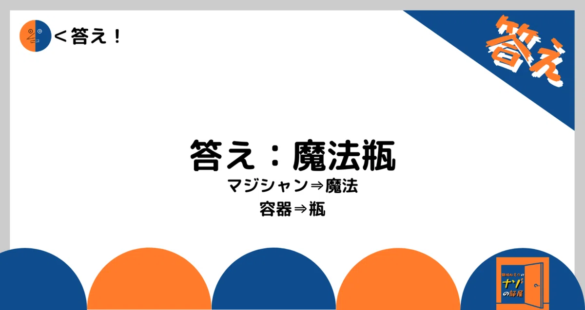 答え