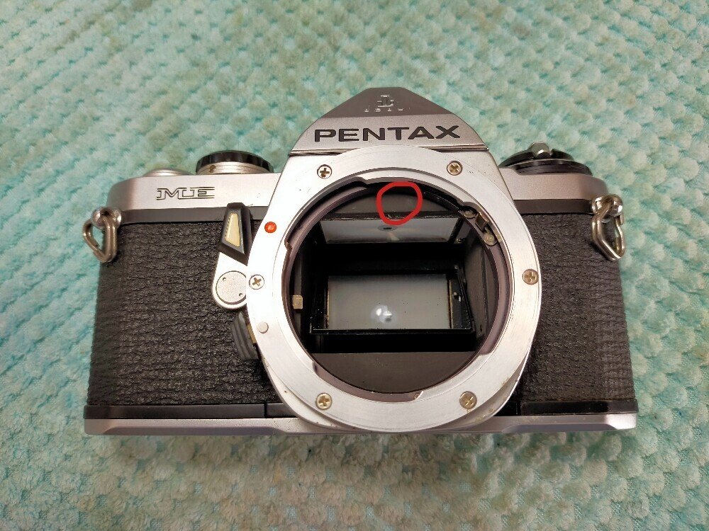 Pentax MEの分解｜フィルムカメラ修理のアクアカメラ