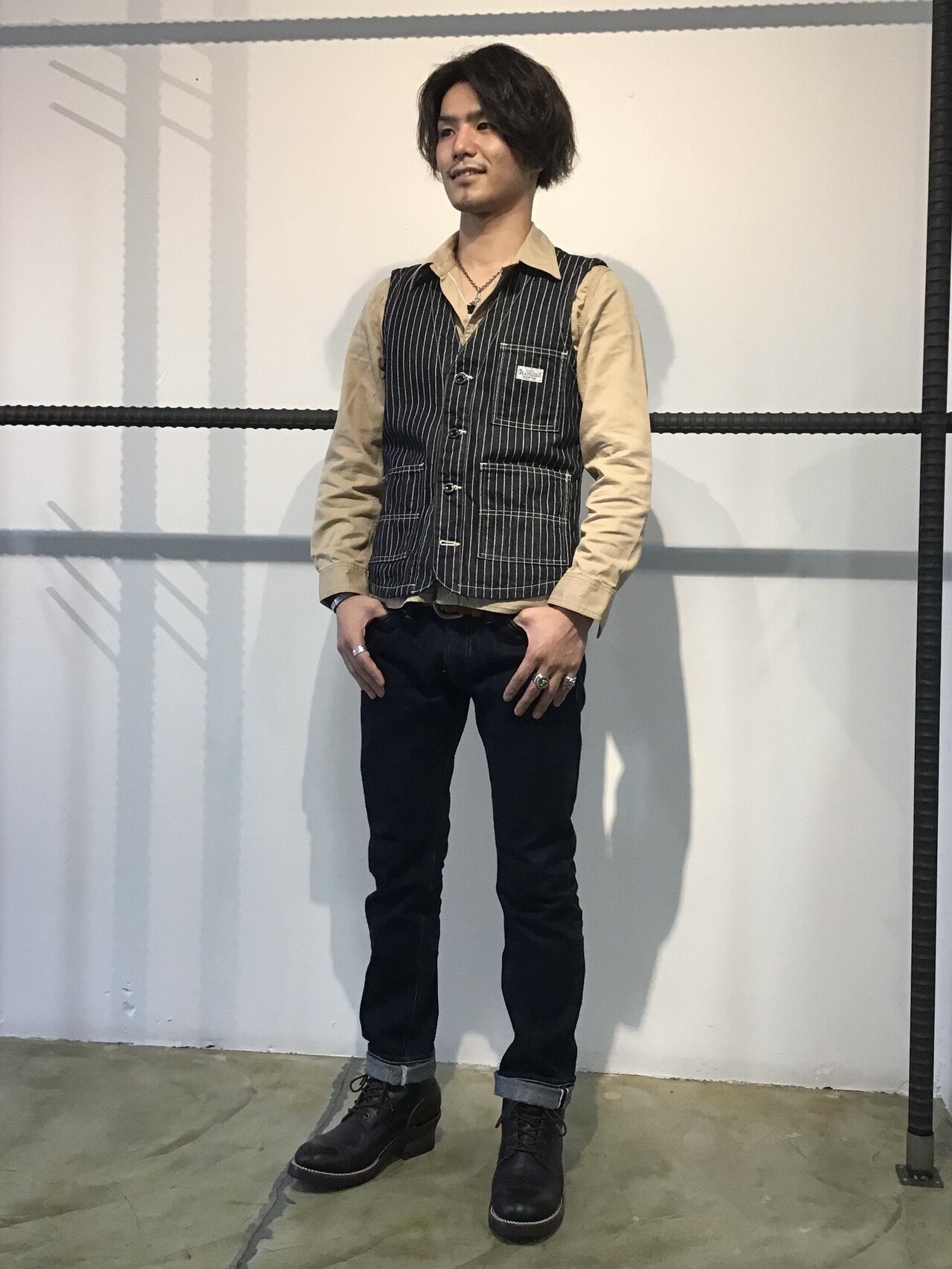 FLAT HEAD 大阪店】~フラットヘッドのヘリンボーンワークシャツのご