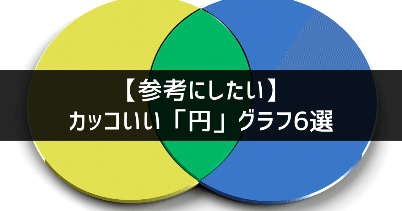 マネしたい カッコいいパワポの 円グラフ スライド6選 パワポ研 Note マネしたい カッコいいパワポの 円グラフ スライド6選 パワポ研 Note