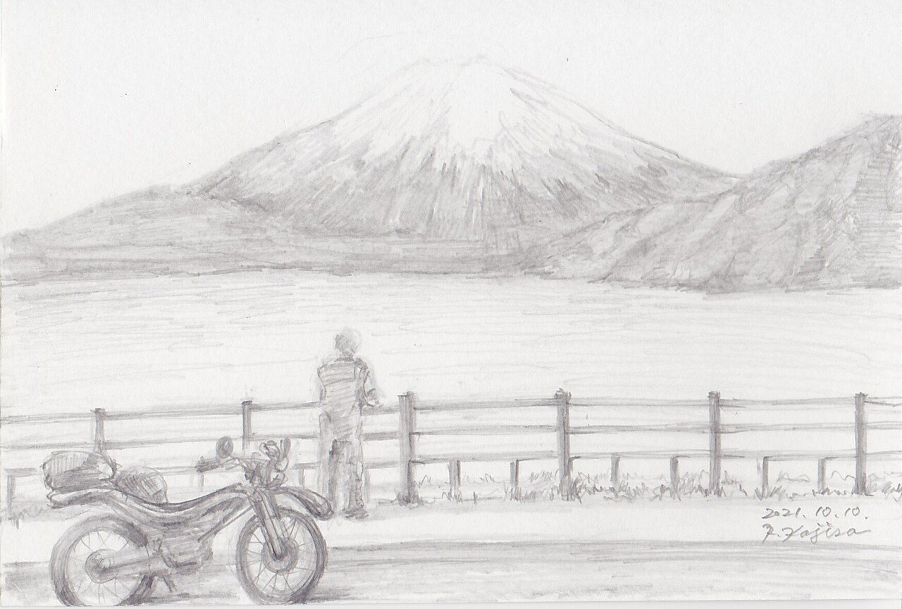 本栖湖 もとすこ 山梨県 富士五湖の一つ 私はバイクに乗れないけれど ツーリングも楽しそうだなって思います かじ Note