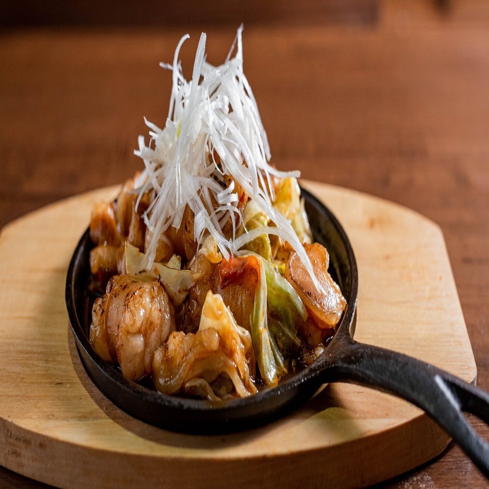 プリップリ 黒毛和牛のピリ辛ホルモン炒め コンロ家公式note Note