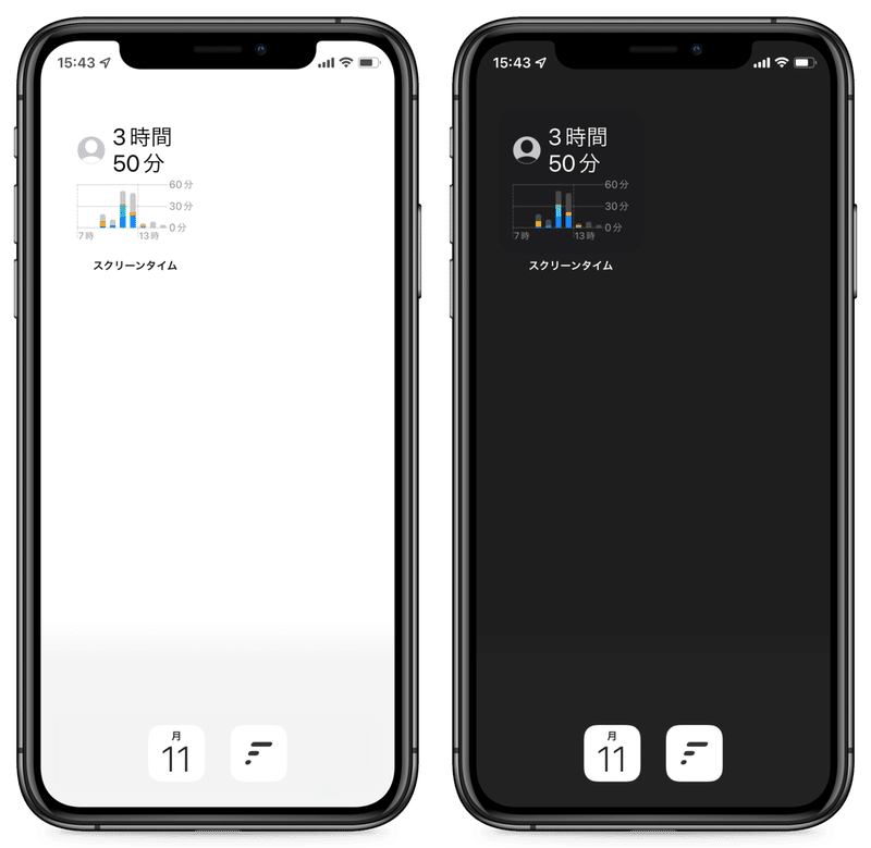 Iphoneのホーム画面 21年10月 しだ Note