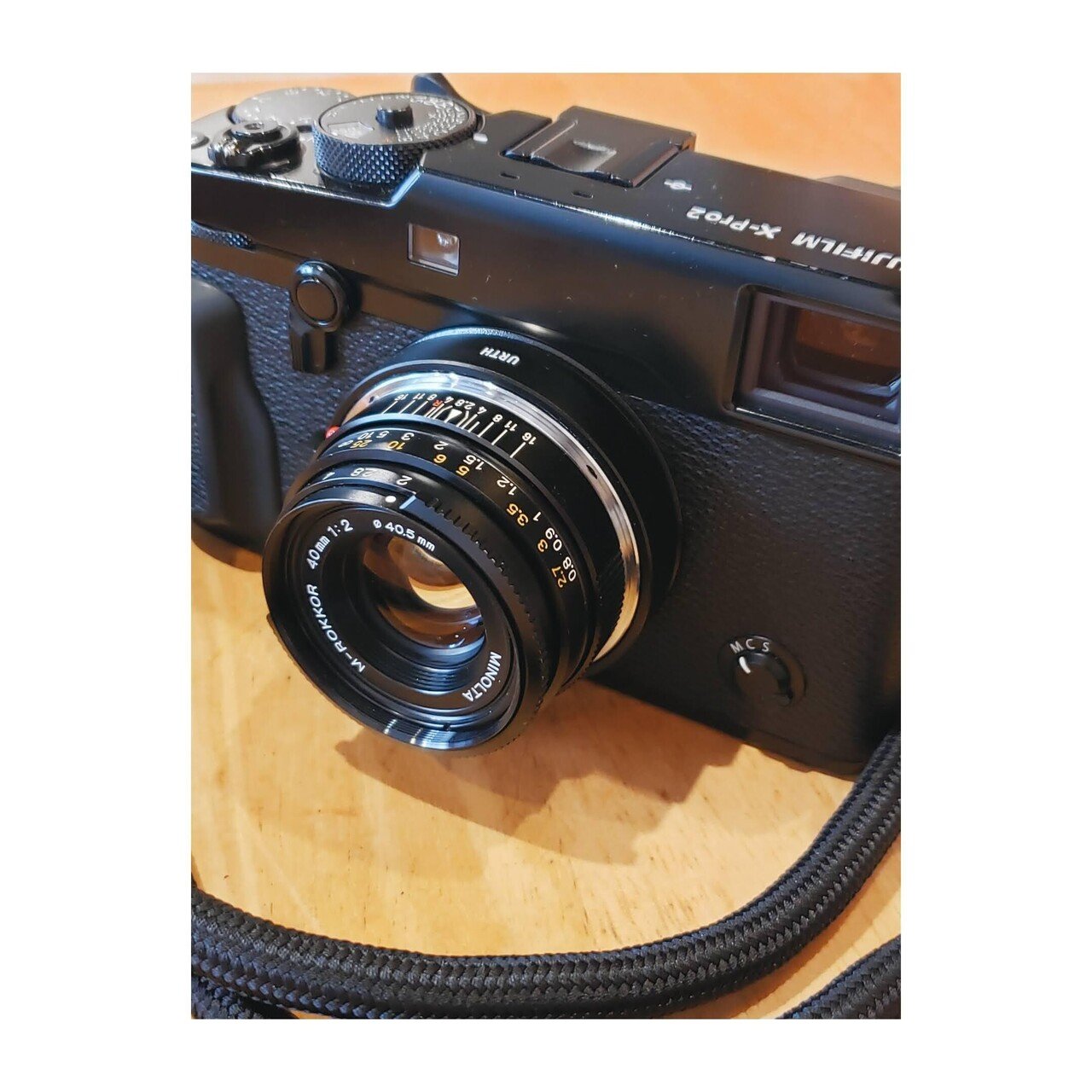 ★超美品★ MINOLTA  M-ROKKOR 40mm F2 ★ 完動品！