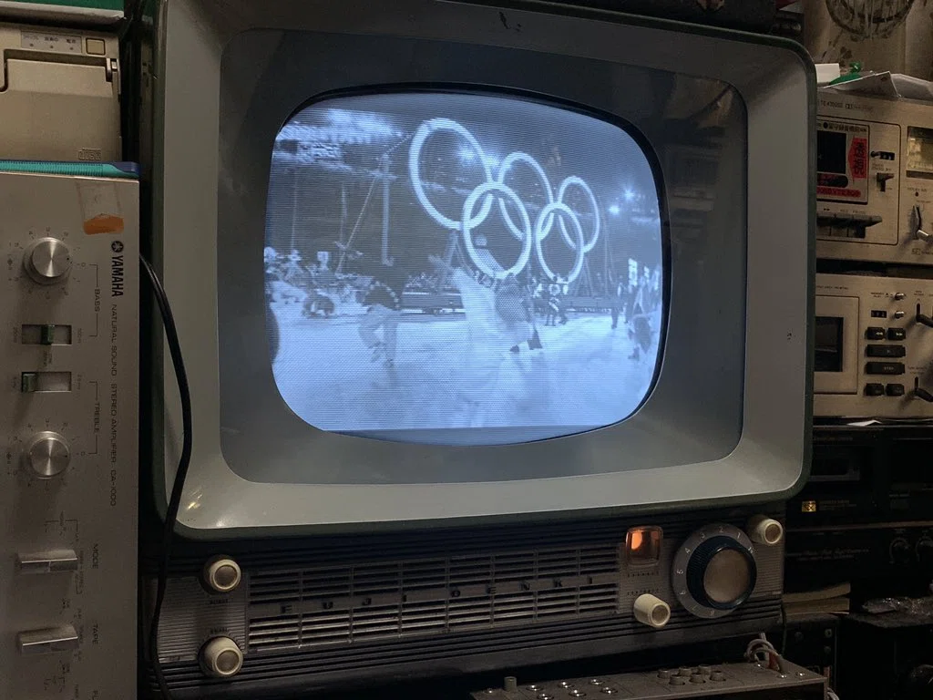 真空管テレビ、映ります! 真空管テレビ、映ります!