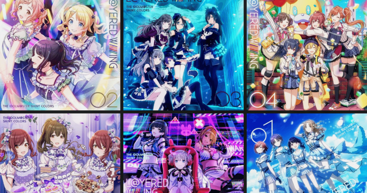 The Idol M Ster Shiny Colors L Yered Wing02 07レビューまとめ 3 5anniversary特別企画 ぱーる Note
