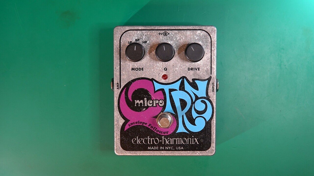erectro-harmonix micro Q-TRONの修理｜ebi-san