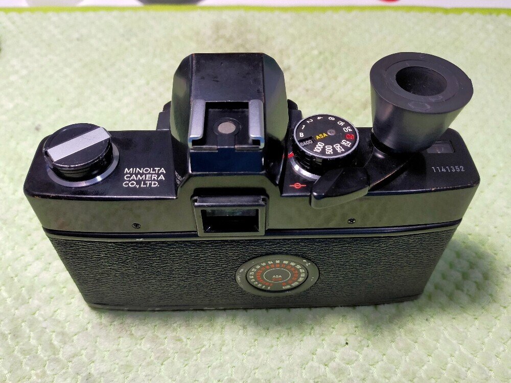 【動作確認済】 Minolta SR 505F0310-33x ミノルタ最後の機械式一眼レフ ミノルタSR505: The Analog life