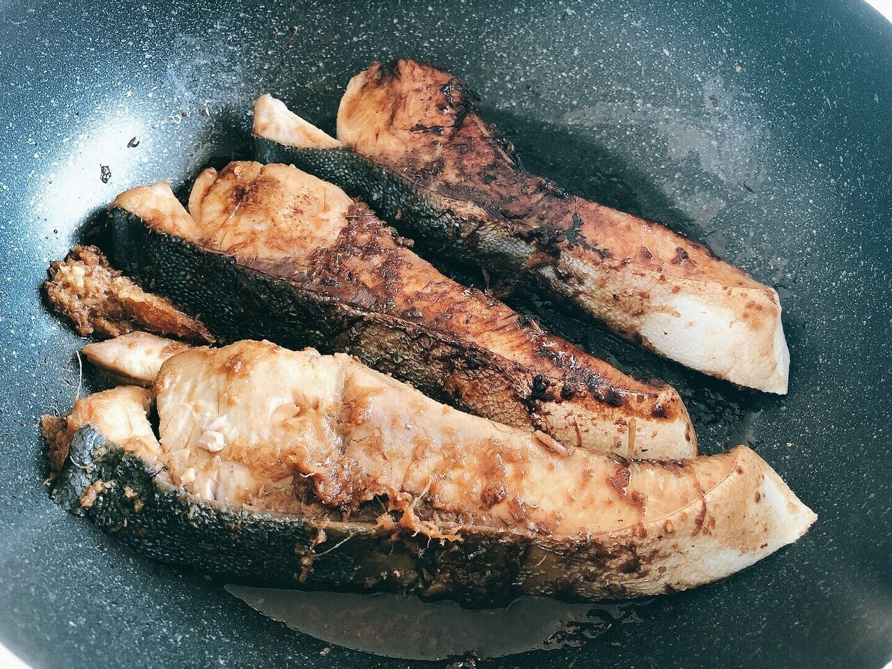 材料3つ フライパンで作る ぶりのぽん酢照り焼きの作り方 食事で人生をかえる管理栄養士 木下ともえ 食トレーニング研究所 Note