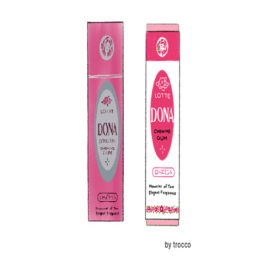 懐かしいロッテの香水ガム イブ トロッコ Note