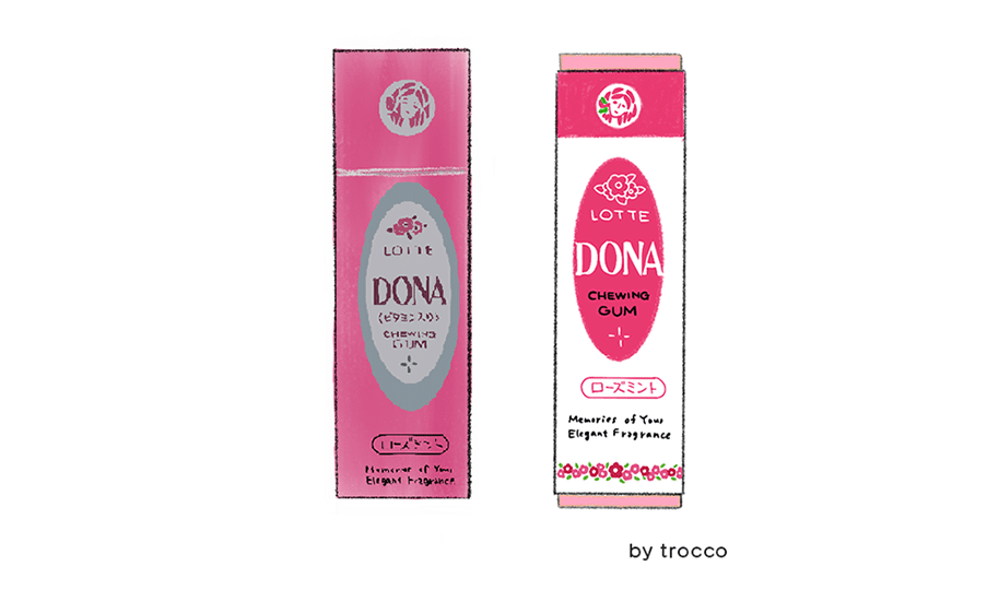 懐かしいロッテの香水ガム イブ トロッコ Note 懐かしいロッテの香水ガム イブ トロッコ Note