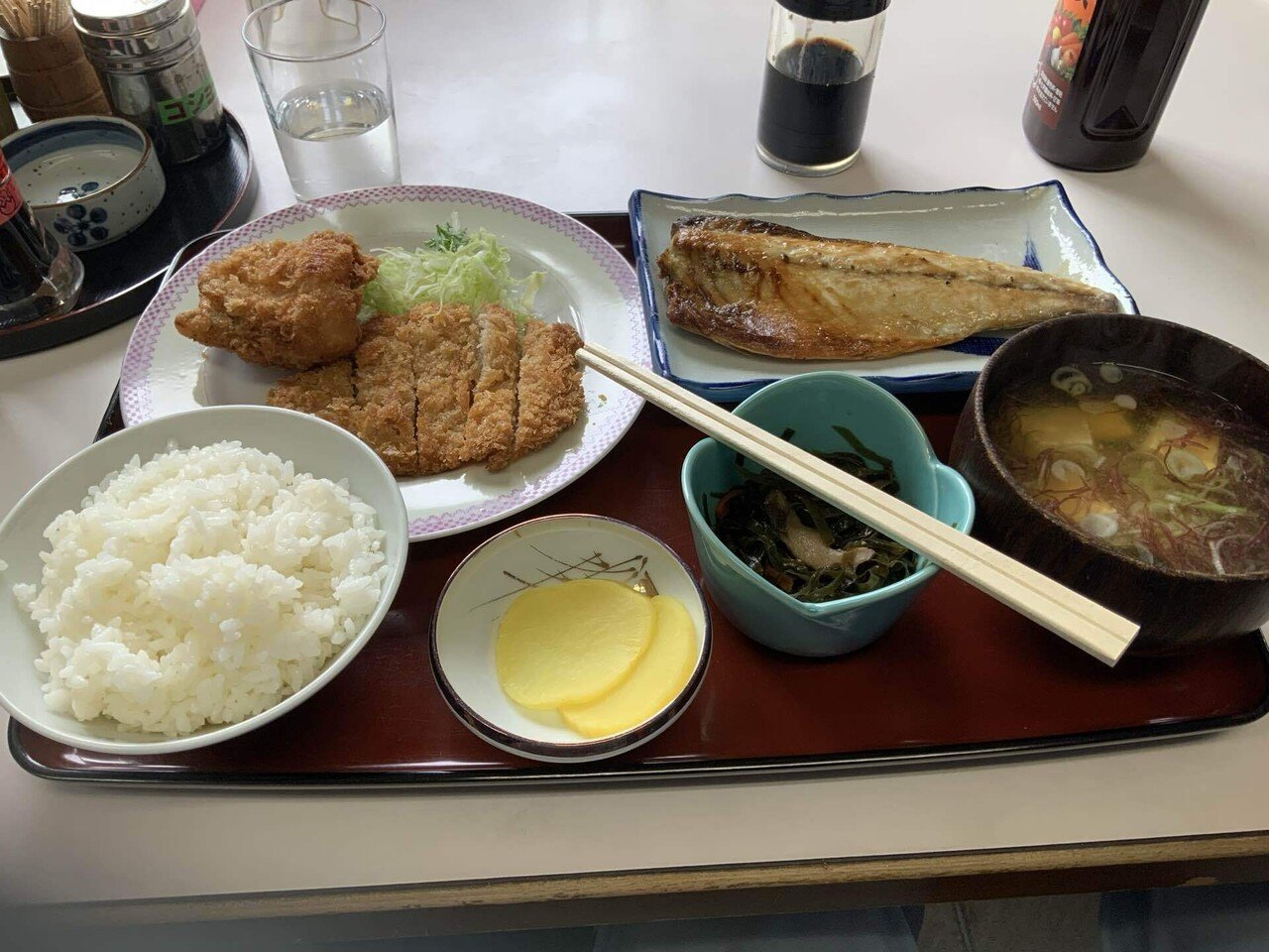 久々の岩手県普代村魚定さんのうおさだ定食です Kmarucho Note