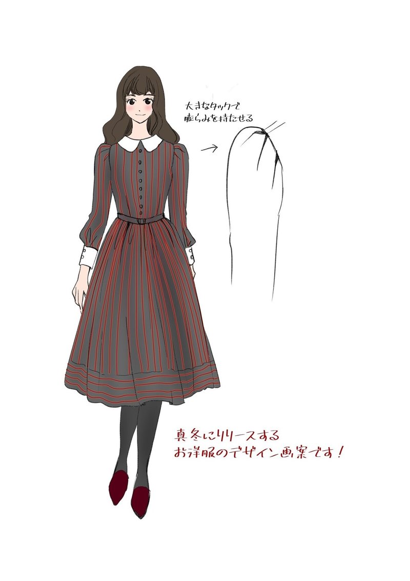 お嬢さまワンピース製作について 小柳かおり Note お嬢さまワンピース製作について 小柳かおり Note