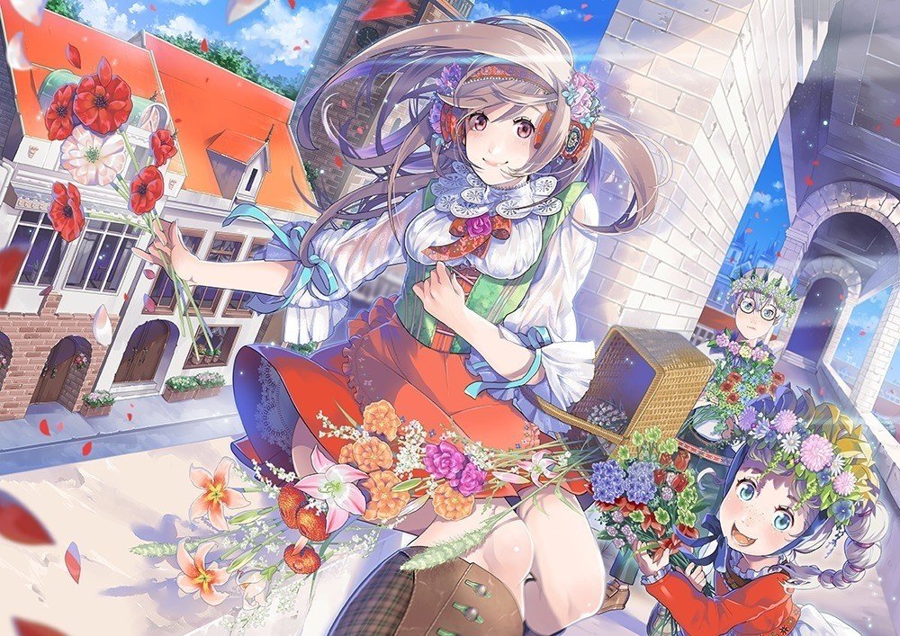花売りの少女 落合マハル Note 花売りの少女 落合マハル Note