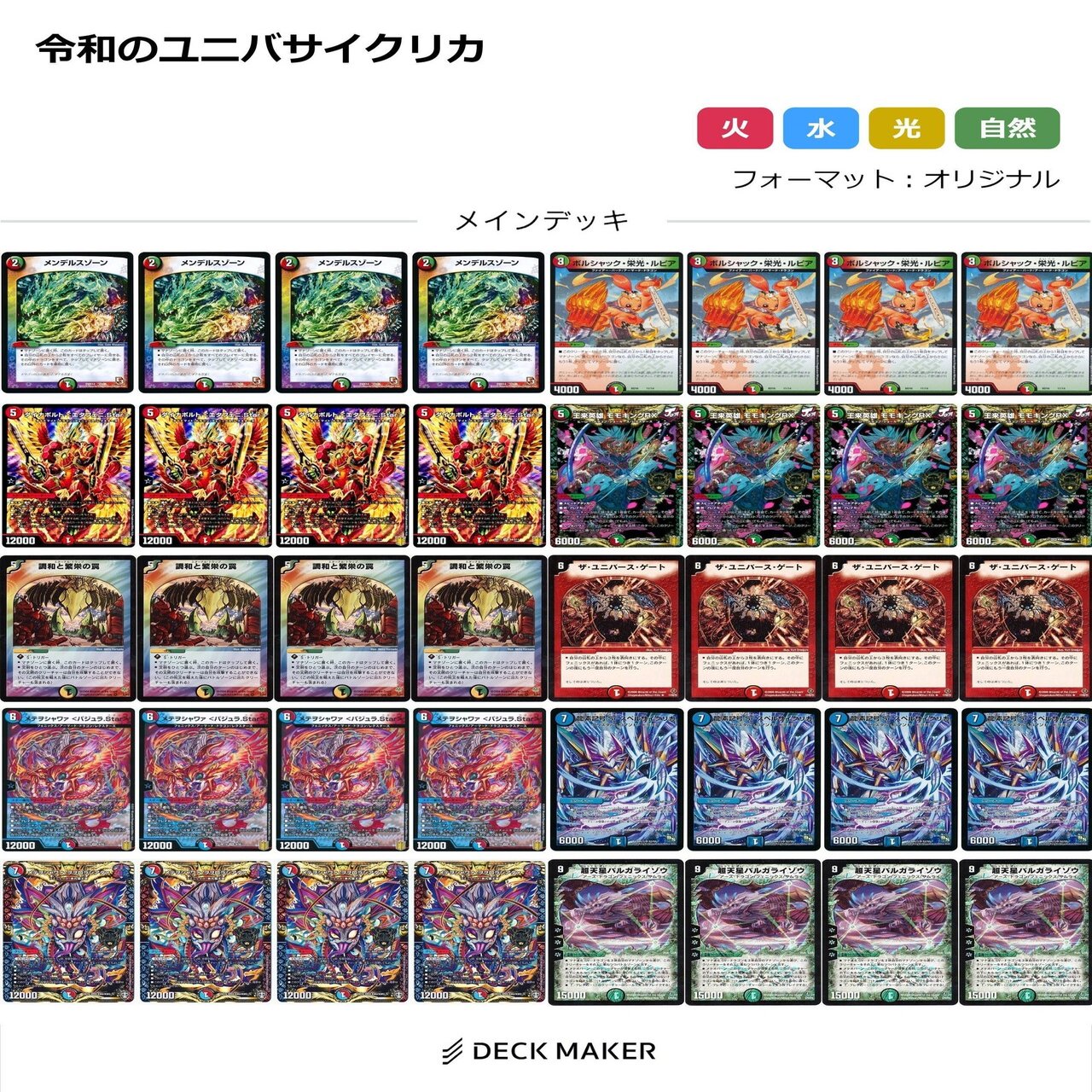 デュエマ 「ユニゲサイクリカ」昔のデッキが強化されていくのは良い