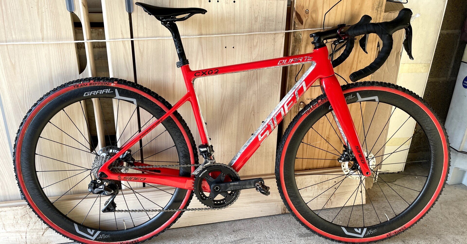 S1neo cx02 シクロクロス カーボン ディスク シマノアルテグラDi2