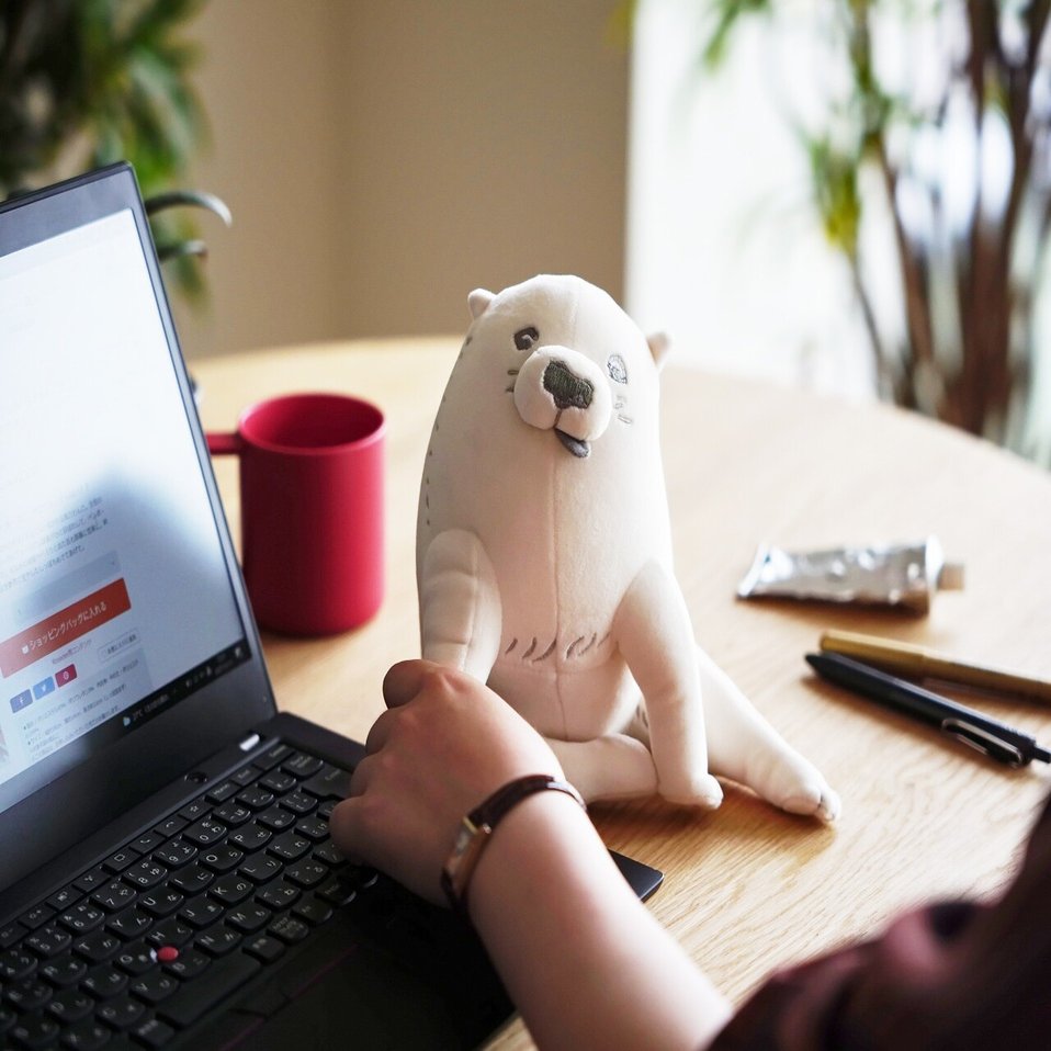 くったりおすわり 芦雪犬ペンポーチ 江戸わんこシリーズ フェリシモ ミュージアム部 Note