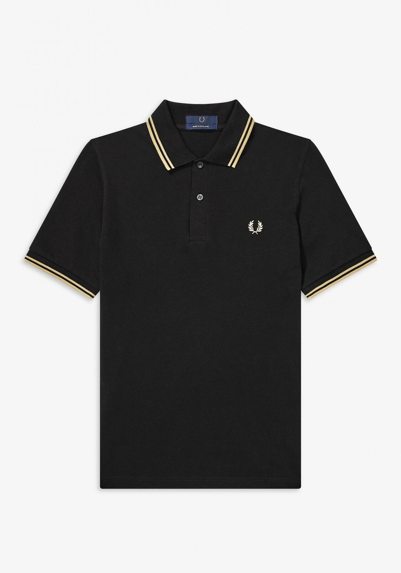 The Fred Perry Shirt - M1212(36 157：BLACK / CHAMPAGNE): | FRED PERRY JAPAN  | フレッドペリー日本公式サイト